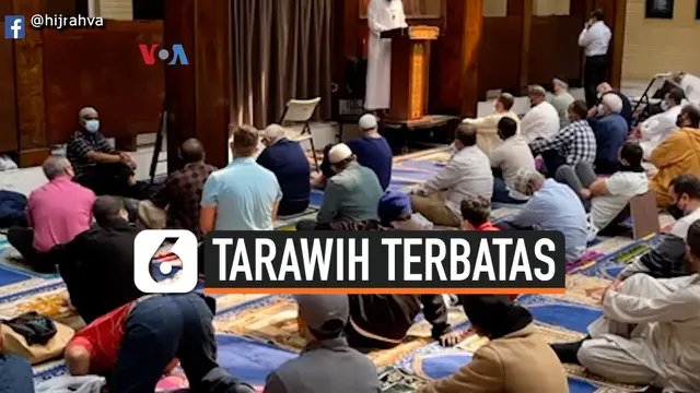 VIDEO: Tarawih Terbatas di Masjid Selama Ramadhan