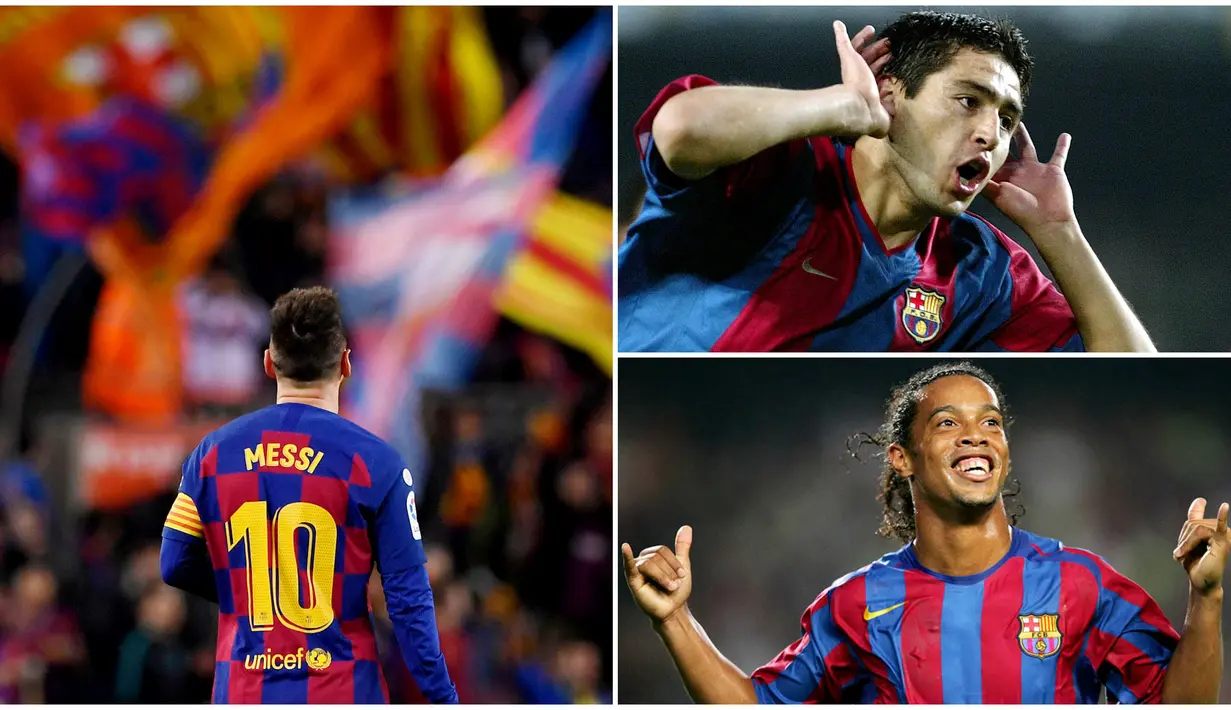 Lionel Messi adalah pengguna nomor 10 paling sukses dan legendaris di Barcelona. Ia telah menorehkan tinta emas dengan mempersembahkan banyak gelar juara bagi Blaugrana. Berikut para pemain bernomor punggung 10 di Barcelona.