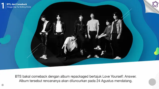 [Bintang] BTS, dari Comeback hingga Siap Tur Keliling Dunia