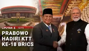 Prabowo Hadiri KTT ke-18 BRICS