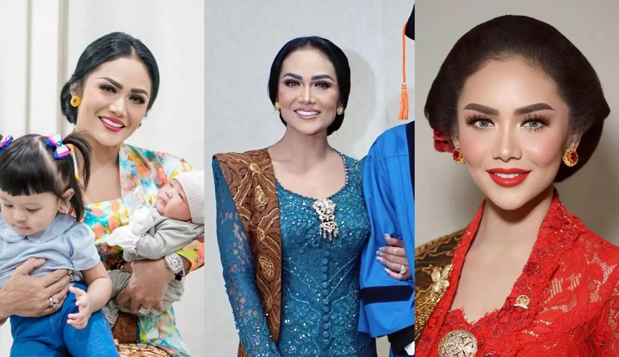 Sebagai perempuan Jawa, kebaya jadi salah satu pilihan busana Krisdayanti. Ia selalu tampil anggun bak ningrat saat mengenakan kebaya. Seperti apa inspirasinya? [@krisdayantilemos]