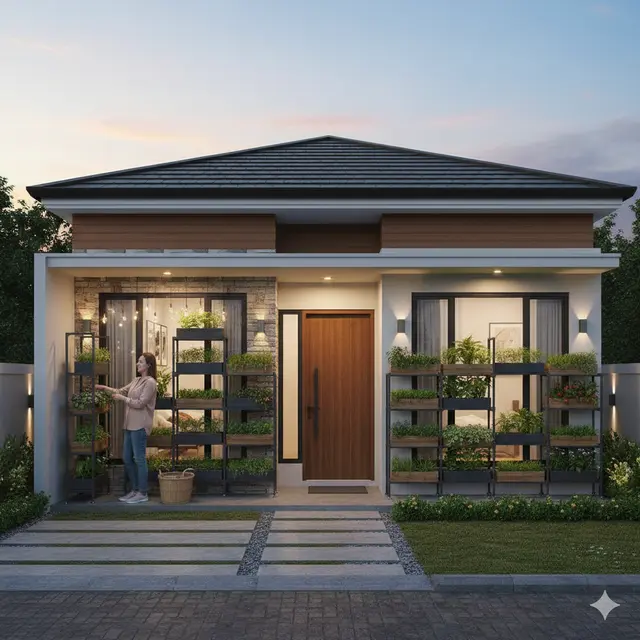 Desain Rumah Urban Farming