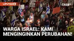 Tidak Lagi Mau Dipimpin Netanyahu, Warga Israel Kembali Berdemo Tuntut Pemilu Baru