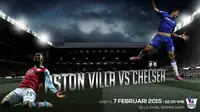 Aston Villa vs Chelsea (Liputan6.com/Ari Wicaksono)