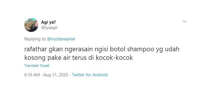 Komentar kocak warganet soal logo RANS di badan pesawat