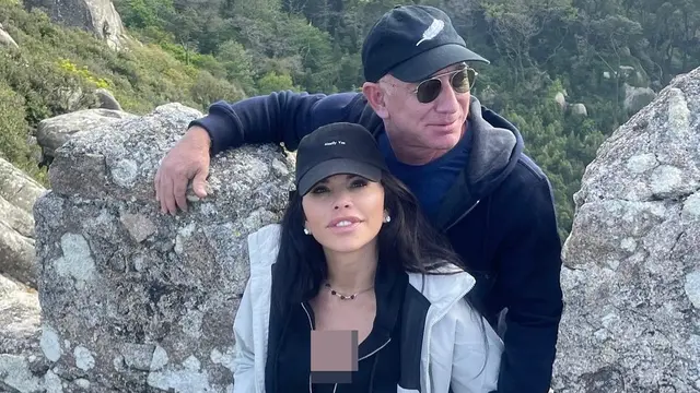 Jeff Bezos dan Lauren Sanchez