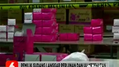 Sementara di Sidoarjo, Jawa Timur, polisi gerebek dan segel gudang pengemasan ulang masker asal Tiongkok tak sesuai Standar Nasional Indonesia atau SNI.