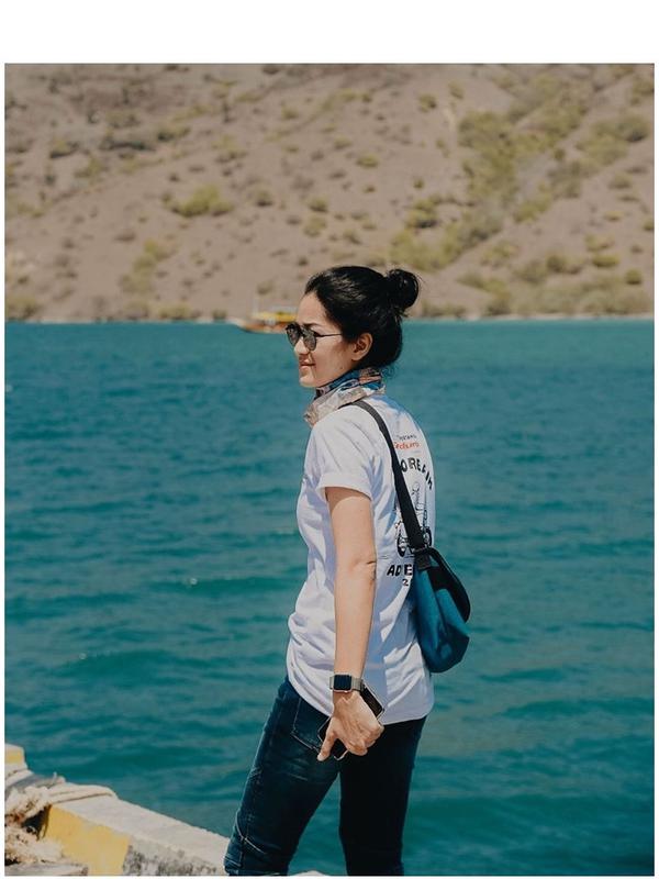 Seleb di Labuan Bajo (Sumber: Instagram/prisia)