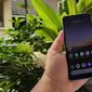 Bagian depan Realme 7 Pro. (Liputan6.com/Agustinus M. Damar)