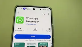 Aplikasi WhatsApp di ponsel Android (Liputan6.com/ Agustin Setyo Wardani)