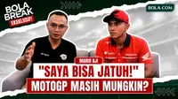 Mario Suryo Aji akhirnya buka suara mengenai cedera leher yang memaksanya absen tiga seri Moto2 2026. Dalam podcast Bola Break, pembalap Honda Team Asia itu menceritakan perjuangannya balapan dengan tangan mati rasa, proses operasi, target comeback sebelum jeda musim, hingga peluangnya untuk tetap mengejar impian tampil di MotoGP.