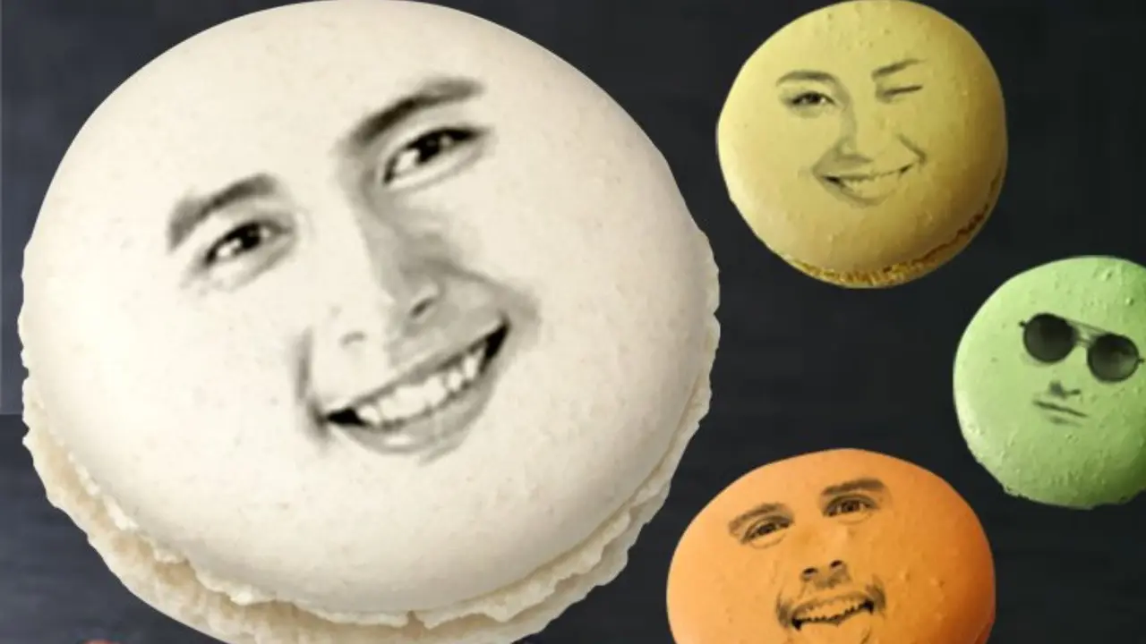 macaron wajah