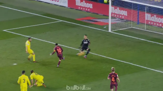 VIDEO: Barcelona Pastikan Kemenangan atas Villarreal