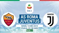 Serie A - AS Roma Vs Juventus (Bola.com/Adreanus Titus)