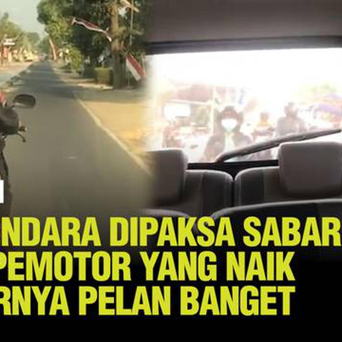 Pengendara Dipaksa Sabar oleh Pemotor yang Naik Motornya Pelan Banget -  Berita Otosia.com