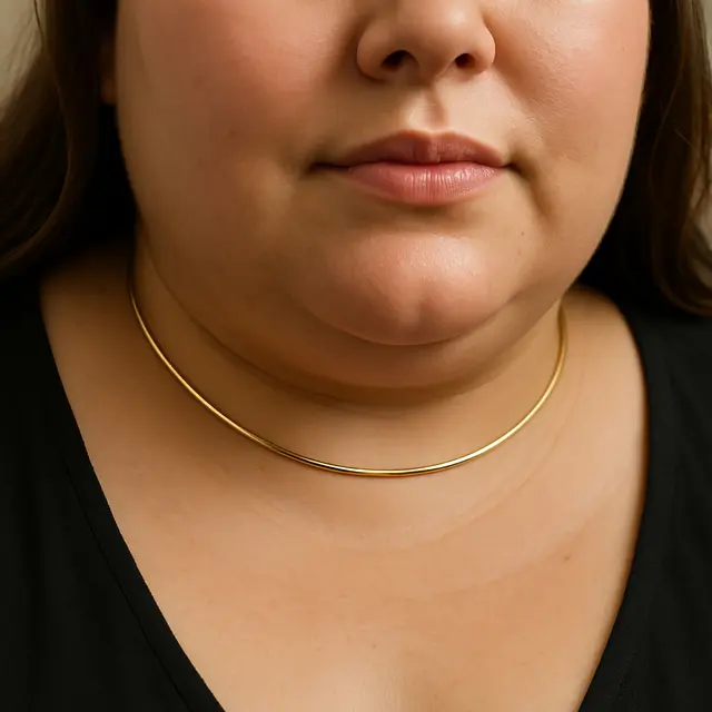 Model Kalung Emas untuk Orang Gemuk/ChatGPT