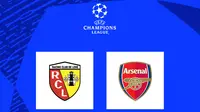 Liga Champions - Lens Vs Arsenal (Bola.com/Adreanus Titus)