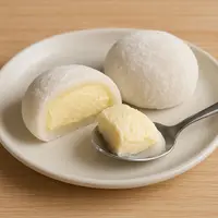 Ilustrasi&nbsp;Mochi Cheese Cake/copyright ilustrasi dibuat AI