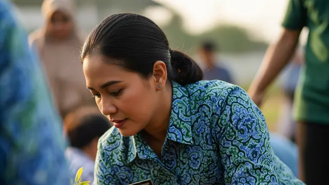 Model Gelang Emas Pipih Ringan untuk Kegiatan PKK