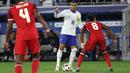Prancis gagal mengalahkan Kanada setelah hanya mampu bermain imbang 0-0. (ROMAIN PERROCHEAU / AFP)