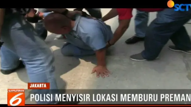 Sub Unit Jatanras dan Resmob Polres Metro Jakarta Barat yang mendapat laporan pun langsung bergerak. Para pelaku ditangkap di lokasi.
