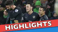 Video highlights Liga Inggris antara Norwich City melawan Arsenal yang berakhir dengan skor 1-1, Minggu (29/11/2015)