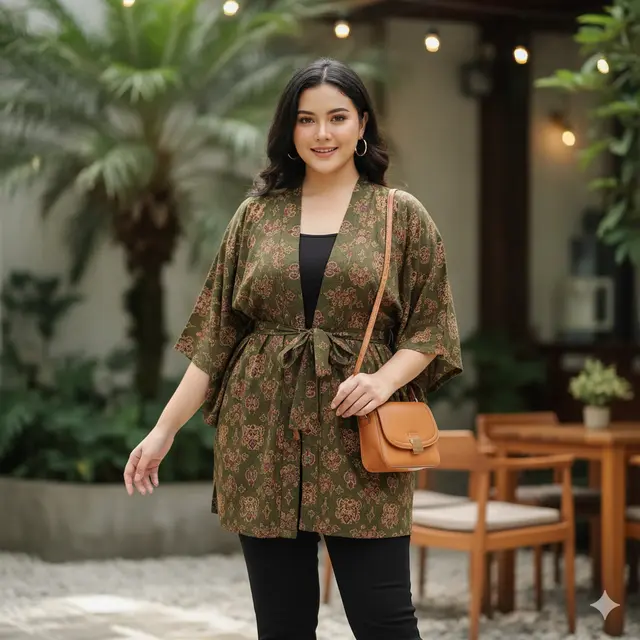 7 Model Atasan Batik untuk Orang Gemuk agar Terlihat Langsing, Nyaman dan Stylish