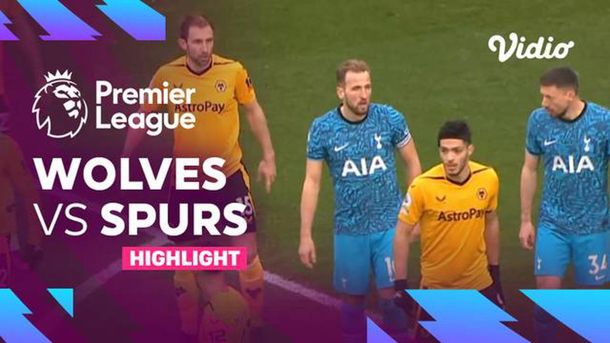 VIDEO Wolves Taklukkan Tottenham Hotspur 10 di Liga Inggris Inggris