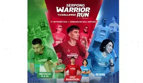 Serpong Warrior Challenge Run 2026 Memanggil Sportmania, Ada Diskon 50% Lewat BRImo