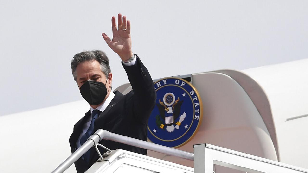 FOTO: Presiden Jokowi Terima Kunjungan Menlu AS Antony Blinken