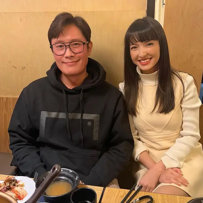 Lee Byung Hun dan Raline Shah. (Instagram/ ralineshah)