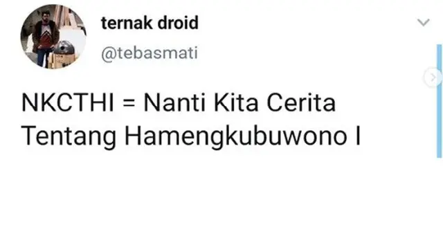 NKCTHI ala warganet