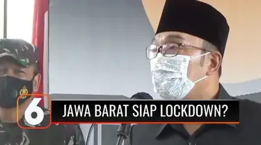 Di Bandung, Jawa Barat, munculnya sejumlah klaster di pemukiman warga, membuat Wakil Gubernur Jabar Uu Ruzanululum, mengusulkan pemberlakukan lockdown. Namun, Gubernur Jawa Barat, mengaku harus mempersiapkan logistik yang cukup untuk warga.