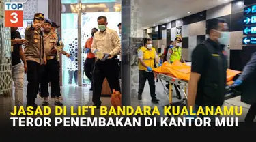 Mulai dari penemuan jasad wanita di dasar lift Bandara Kualanamu hingga aksi teror penembakan di Kantor MUI, berikut adalah rangkuman berita menarik minggu ini.