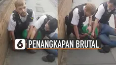 Tindakan polisi ini mengingatkan pada kejadian George Floyd.