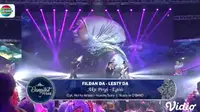 Fildan Da dan Lesty Da Menggemparkan Panggung Konser Luar Biasa Dangdut Perak. sumberfoto: Indosiar