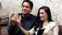 Lucky Hakim dan Tiara Dewi (Fachrur Rozie/Liputan6.com)