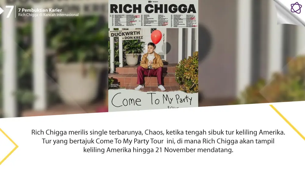 7 Pembuktian Karier Rich Chigga di Kancah Internasional. (Foto: Instagram/brianimanuel, Desain: Nurman Abdul Hakim/Bintang.com)