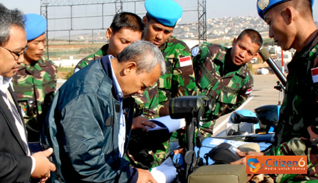 Citizen6, Lebanon Selatan: Kegiatan tim di Indobatt ini merupakan agenda yang menjadi tugas BPK terhadap pelaksanaan pengelolaan anggaran dan tanggung jawab keuangan yang dikeluarkan oleh negara. (Pengirim: Badarudin Bakri)
