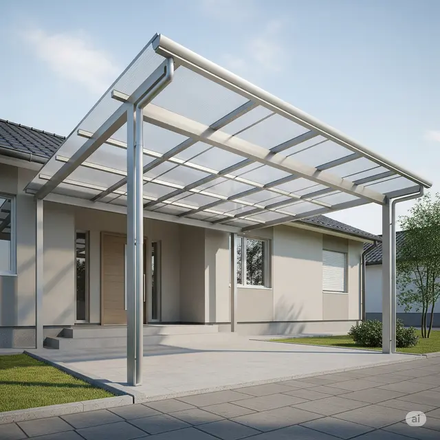 7 Model Kanopi Rumah Sederhana Minimalis Terbaru 2025, Cocok untuk Lahan Sempit