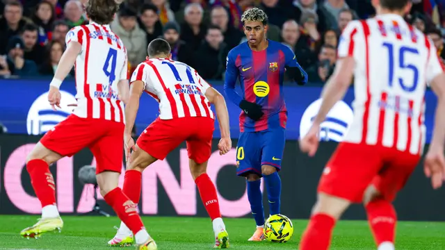 Foto: Comeback Apik Barcelona atas Atletico Madrid, Blaugrana Menjauh dari Kejaran Real Madrid di Puncak Klasemen Liga Spanyol