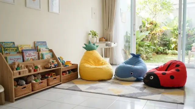 Model Bean bag chair