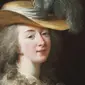 Jeanne Becu atau Madame du Barry, wanita simpanan terakhir Raja Prancis Louis XIV (Louise Elisabeth Vigee Le Brun)