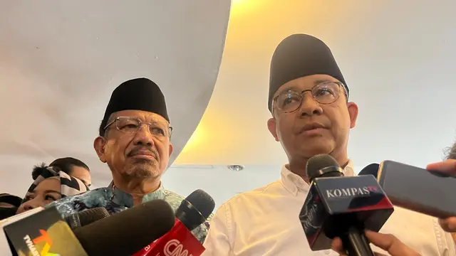 Calon Presiden nomor urut satu, Anies Baswedan (kanan) (Liputan6.com/Winda Nelfira)
