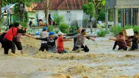 Banjir Bandang Kabupaten Bone Bolango (Bonebol) yang terjadi akibat kerusakan lingkungan (Arfandi Ibrahim/Liputan6.com)