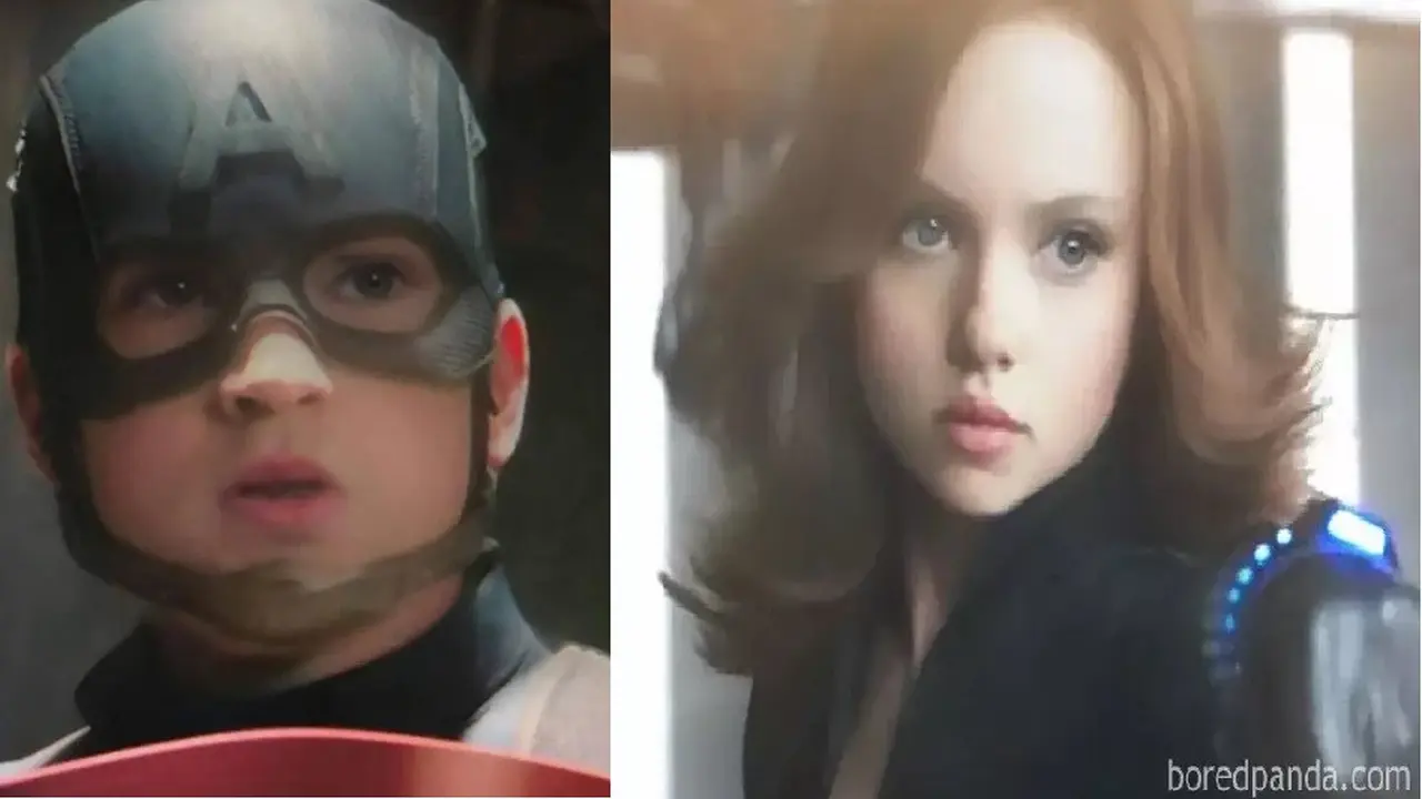 Avengers gunakan filter Snapchat (foto: Boredpanda)