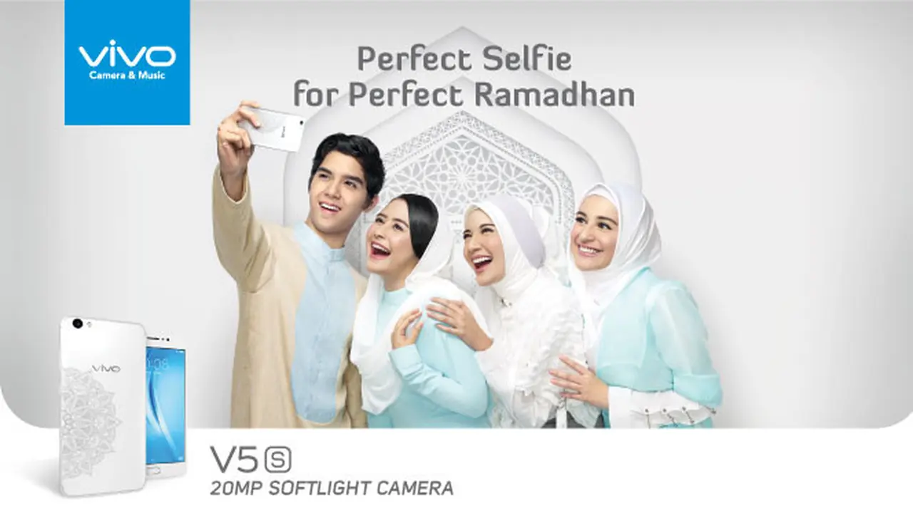 Vivo V5s Pure White Edisi Ramadan