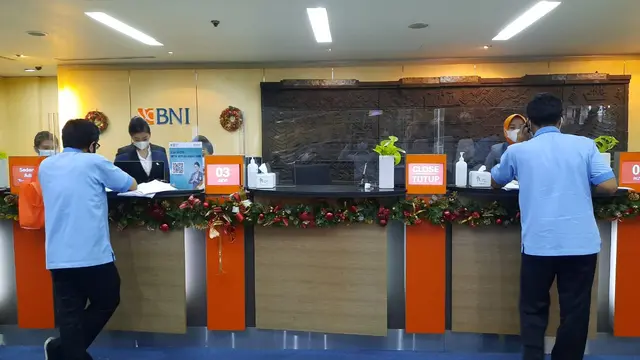 Layanan di Kantor BNI. Dok BNI