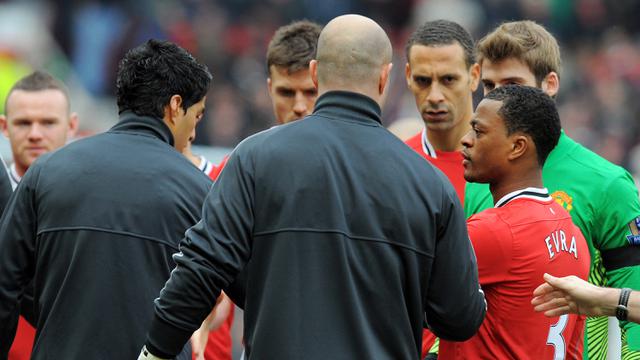 Foto: Hadapi Atletico Madrid di Liga Champions, Kiper MU David de Gea Bernostalgia saat Jadi Saksi Hidup Kasus Luis Suarez - Patrice Evra