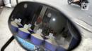 Refleksi dari spion menunjukkan beras beraneka jenis yang dijual di sebuah toko di Jalan Raya Pamulang Timur, Tangerang Selatan, Banten, Kamis (22/7/2020). Bulog tetap menyiapkan langkah-langkah terhadap kemungkinan terburuk dalam masa pandemi COVID-19. (merdeka.com/Dwi Narwoko)